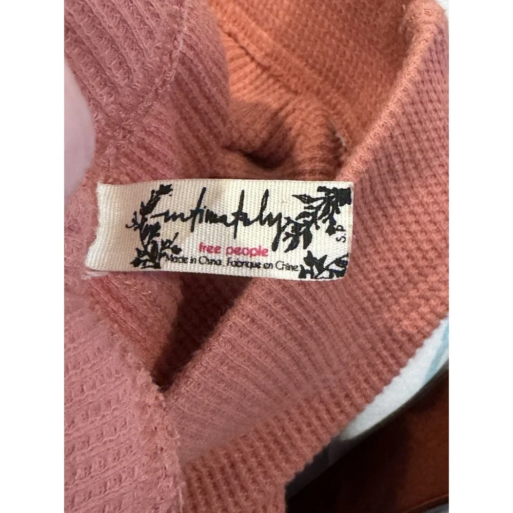 Free People Intimately Pajamas Set Knit Top & Leggings Lounge Early Night Small‎